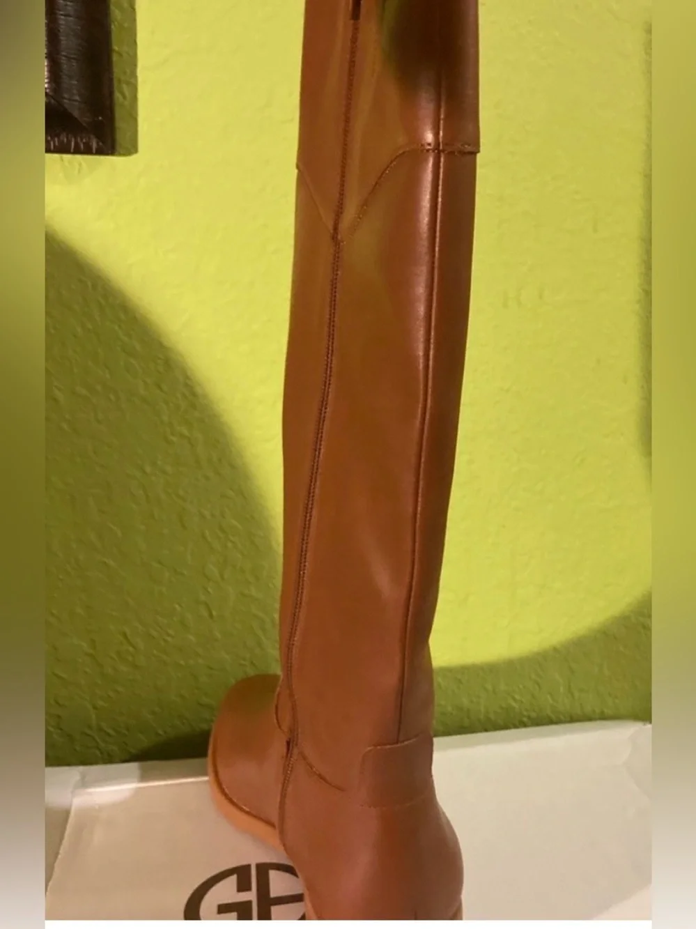 Giani Bernini Over-the-Knee Riding Boots in Cognac